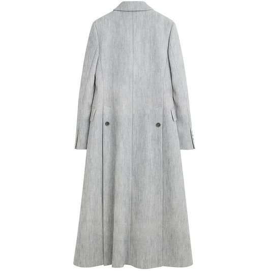 Gray Wool Women Coat