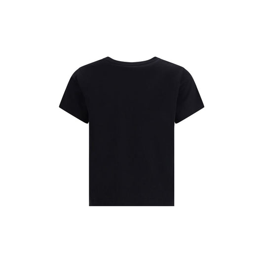 Black Cotton T-Shirt