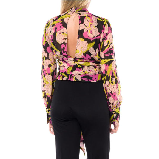 Multicolor Calfskin Women Sweater