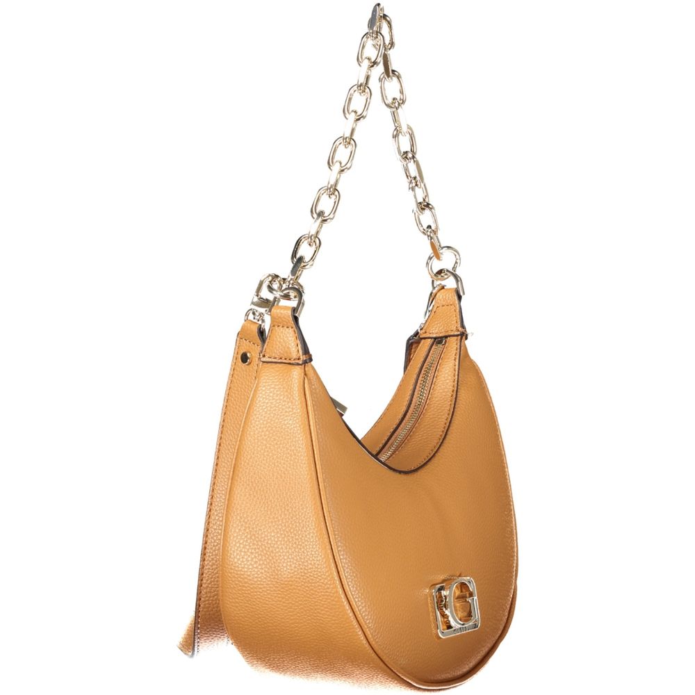 Brown Polyethylene Handbag