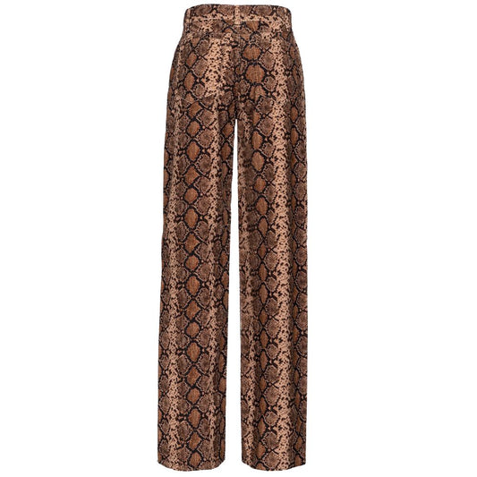 Brown Cotton Women's Corduroy Pant