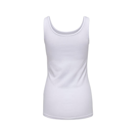 White Cotton Tank Tops