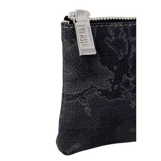 Black Polyester Wallet