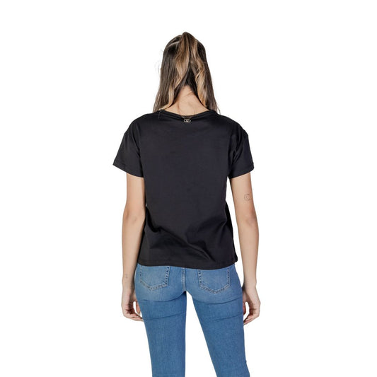 Black Cotton T-Shirt