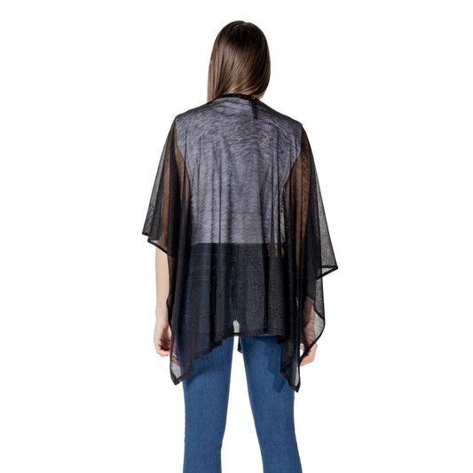 Black Polyacrylic Jackets & Coat