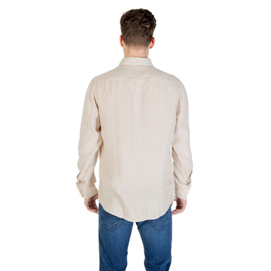 Beige Linen Shirt