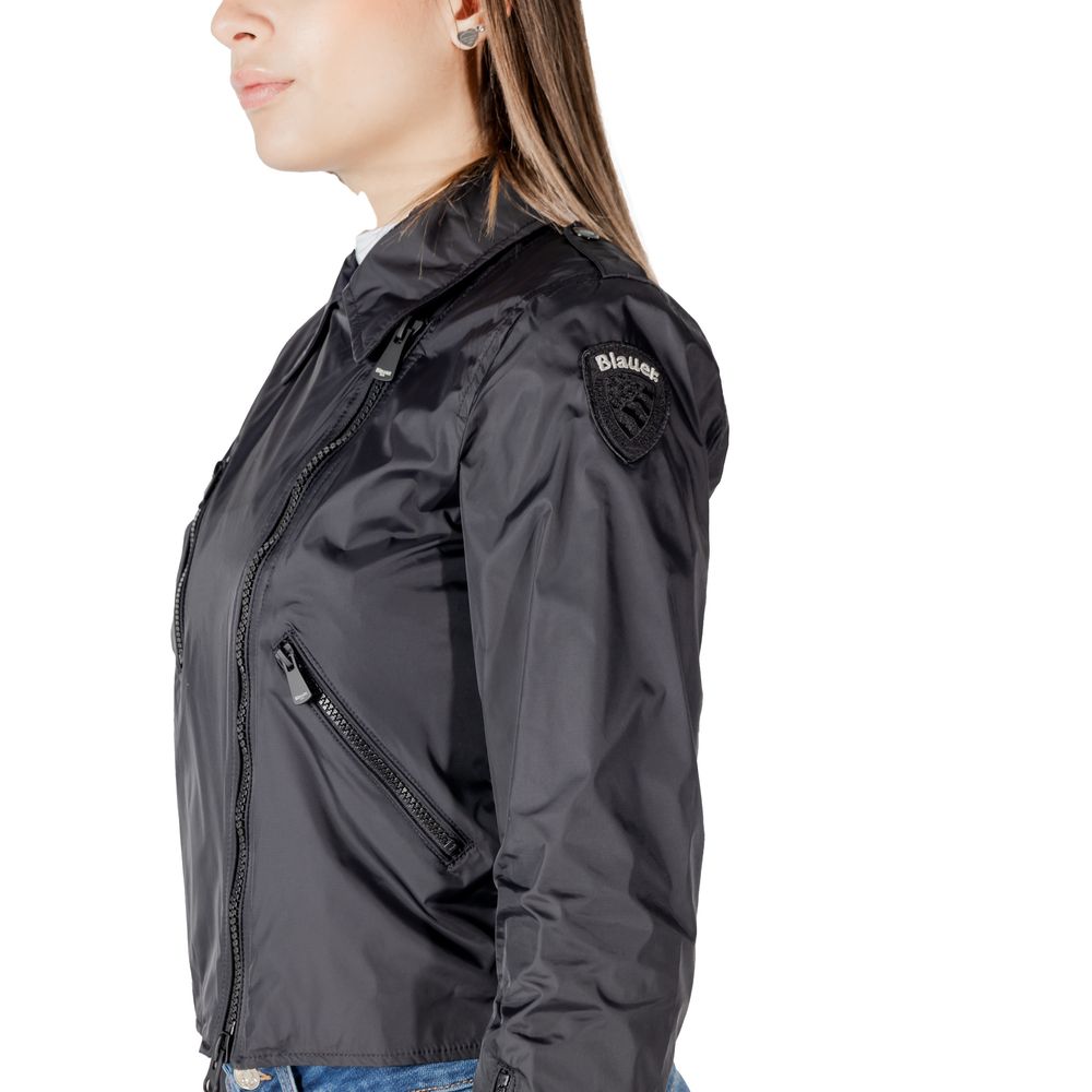 Black Polyamide Jackets & Coat