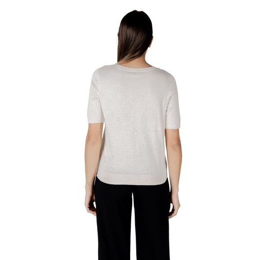 Beige Viscose Sportswear