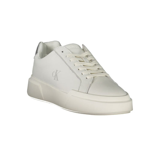 White Leather Women Sneaker