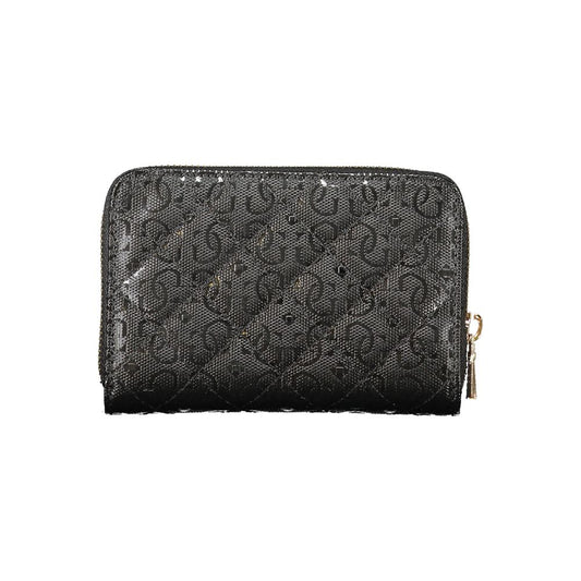 Black Polyethylene Women Wallet