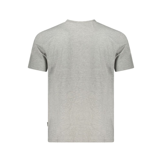 Gray Organic Cotton Men T-Shirt