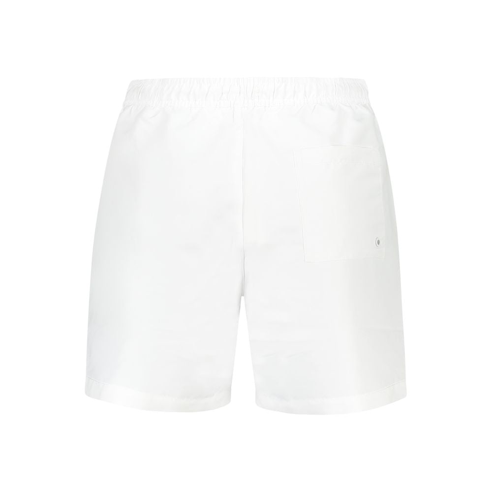 White Polyester Swimwear
