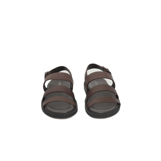 Brown Cowhide Men Sandal