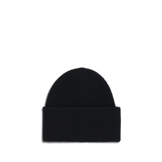 Black Wool Beanie