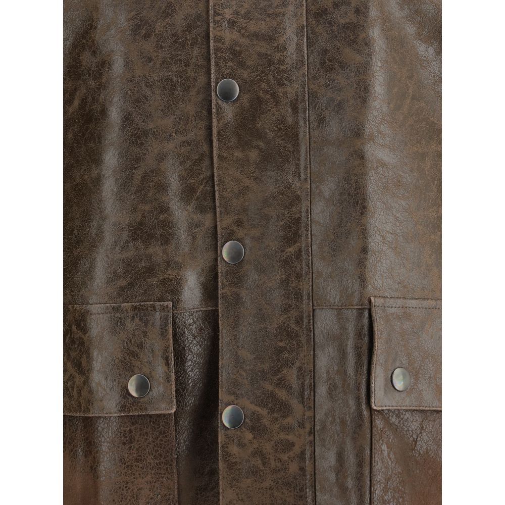 Brown Leather Jacket