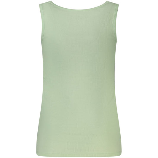 Green Cotton Tank Top