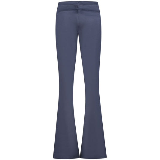 Blue Polyester Pant
