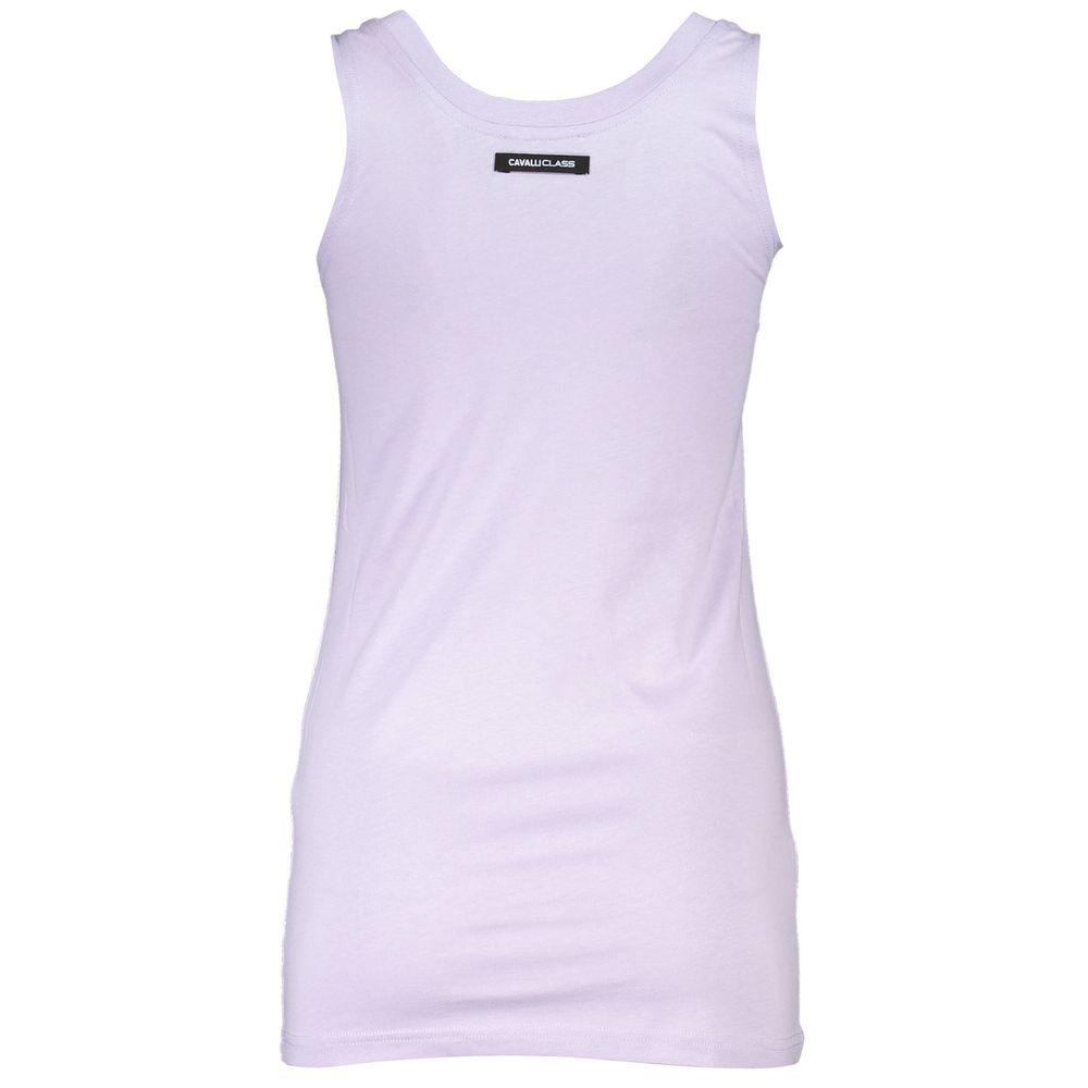 Purple Cotton Tank Top