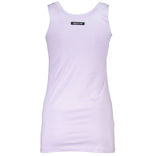 Purple Cotton Tank Top