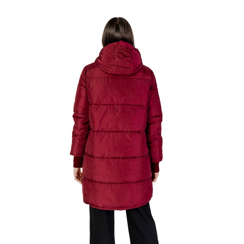 Purple Polyester Jackets & Coat