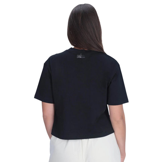 Black Cotton T-Shirt