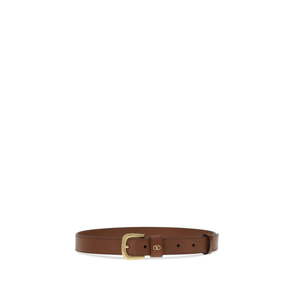Brown Leather Regular Belt