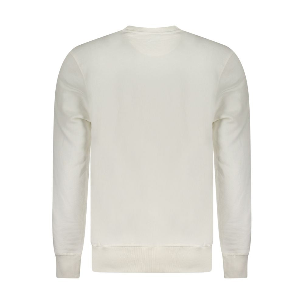 White Cotton Sweatshirt
