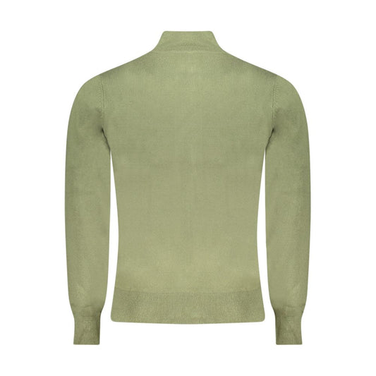 Green Nylon Sweater