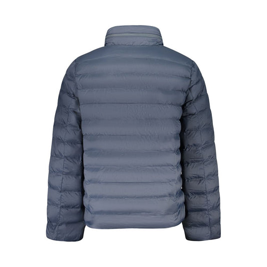Blue Polyamide Jackets & Coat