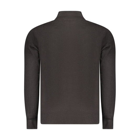 Black Nylon Sweater