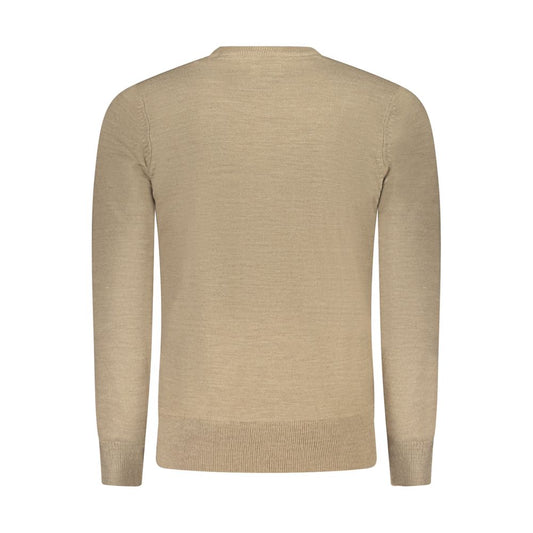 Brown Nylon Sweater