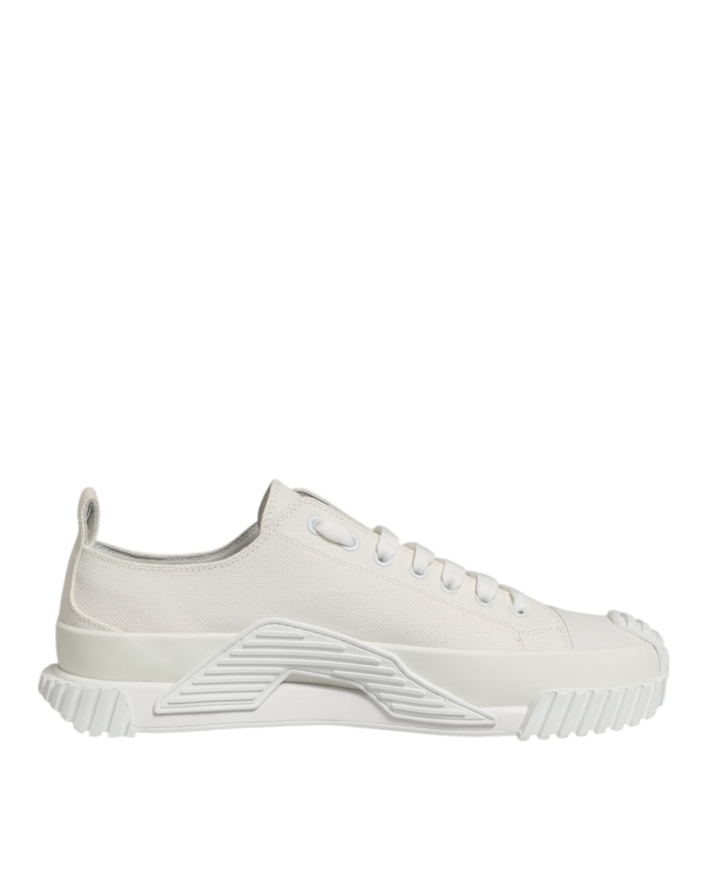 White Cotton NS1 Low Top Sneaker Shoes