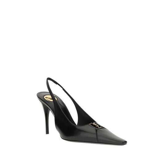 Black Calf Leather Bos Taurus Pumps