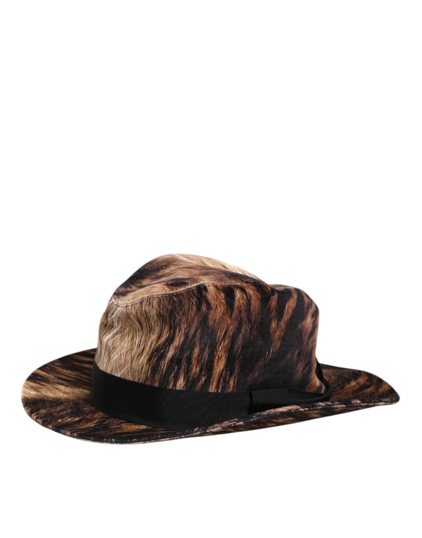 Multicolor Cotton Blend Fedora Capello Men Hat