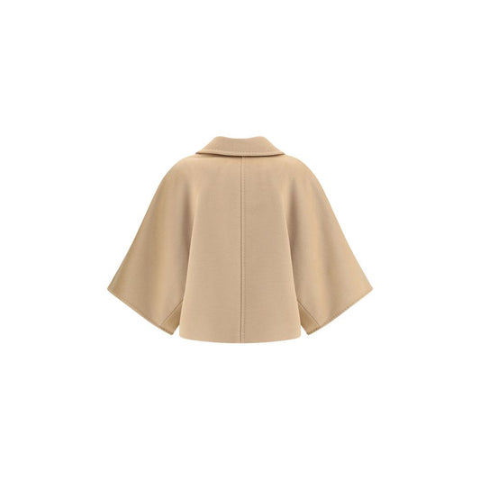 Beige Wool Coat