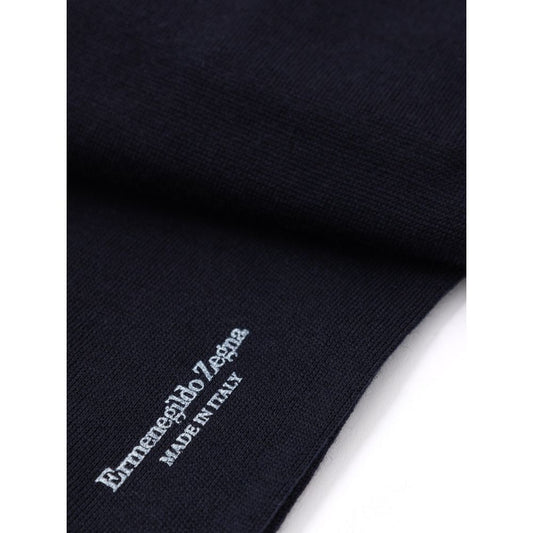 Blue Wool Socks