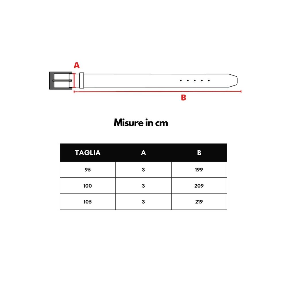 Green Leather Regular Belt