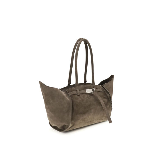 Beige Calf Leather Bos Taurus Shoulder Bag