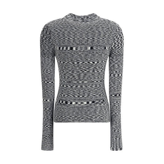 Black Viscose Polo Shirt