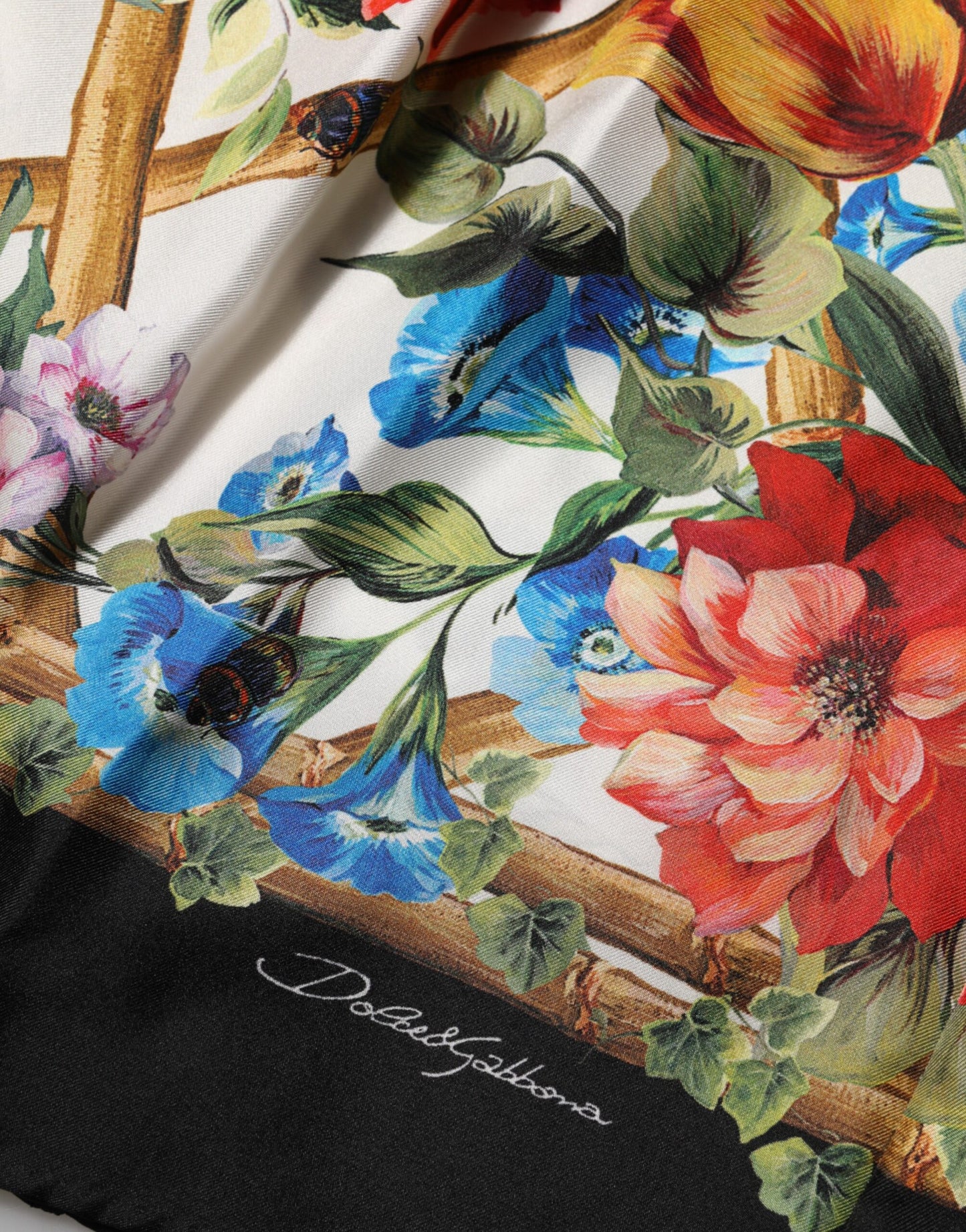 White Tiger Floral A-line Sleeveless Dress