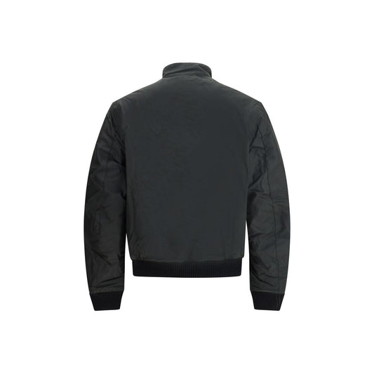 Black Cotton Shell Jacket