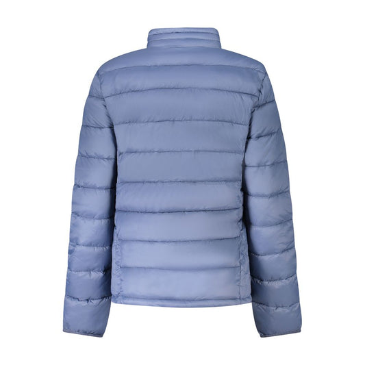 Blue Polyamide Jackets & Coat
