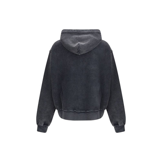 Black Cotton Sweatshirt