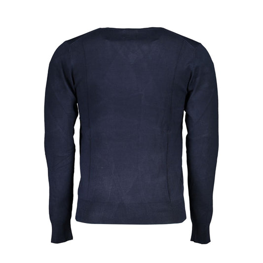 Blue Viscose Sweater