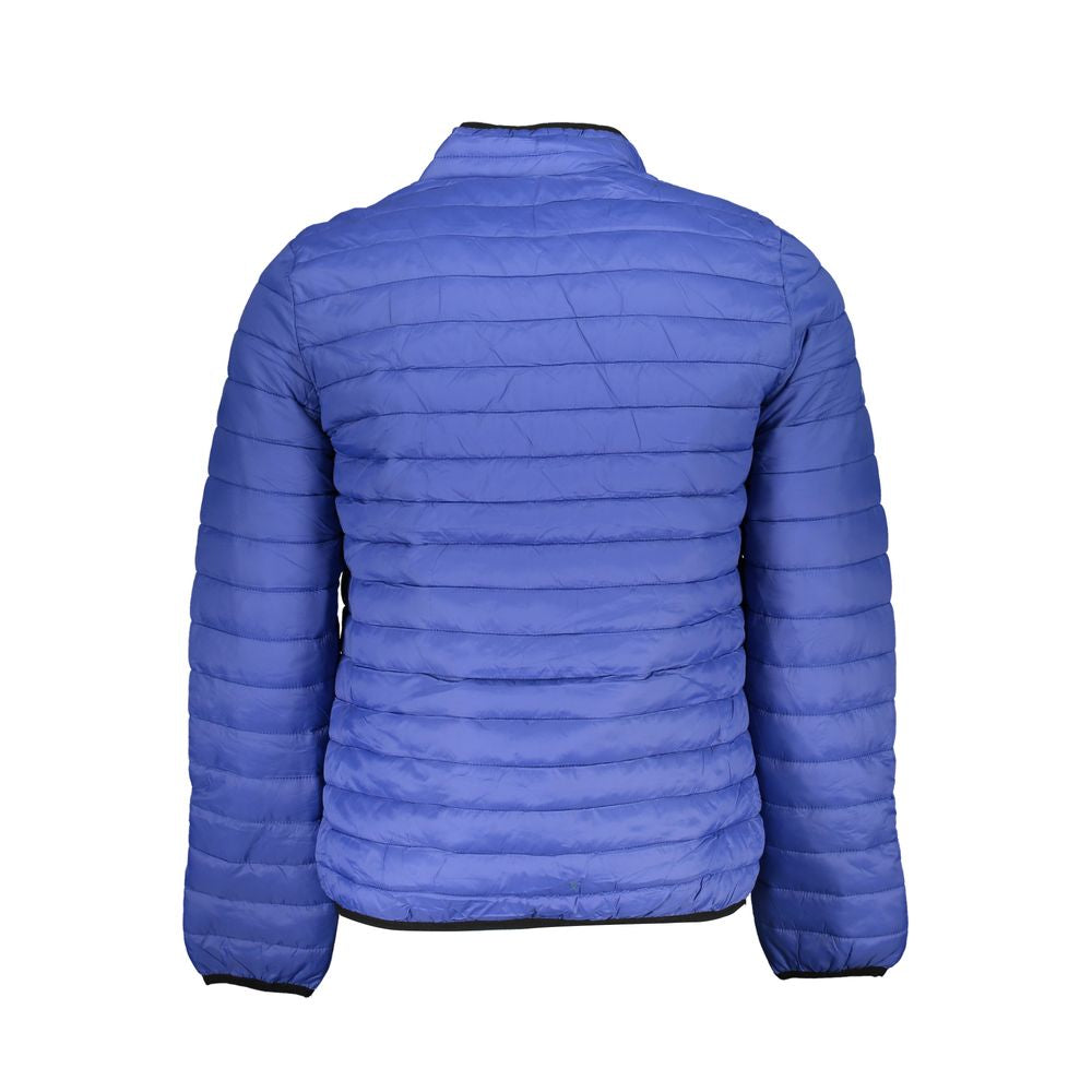 Blue Polyamide Jackets & Coat