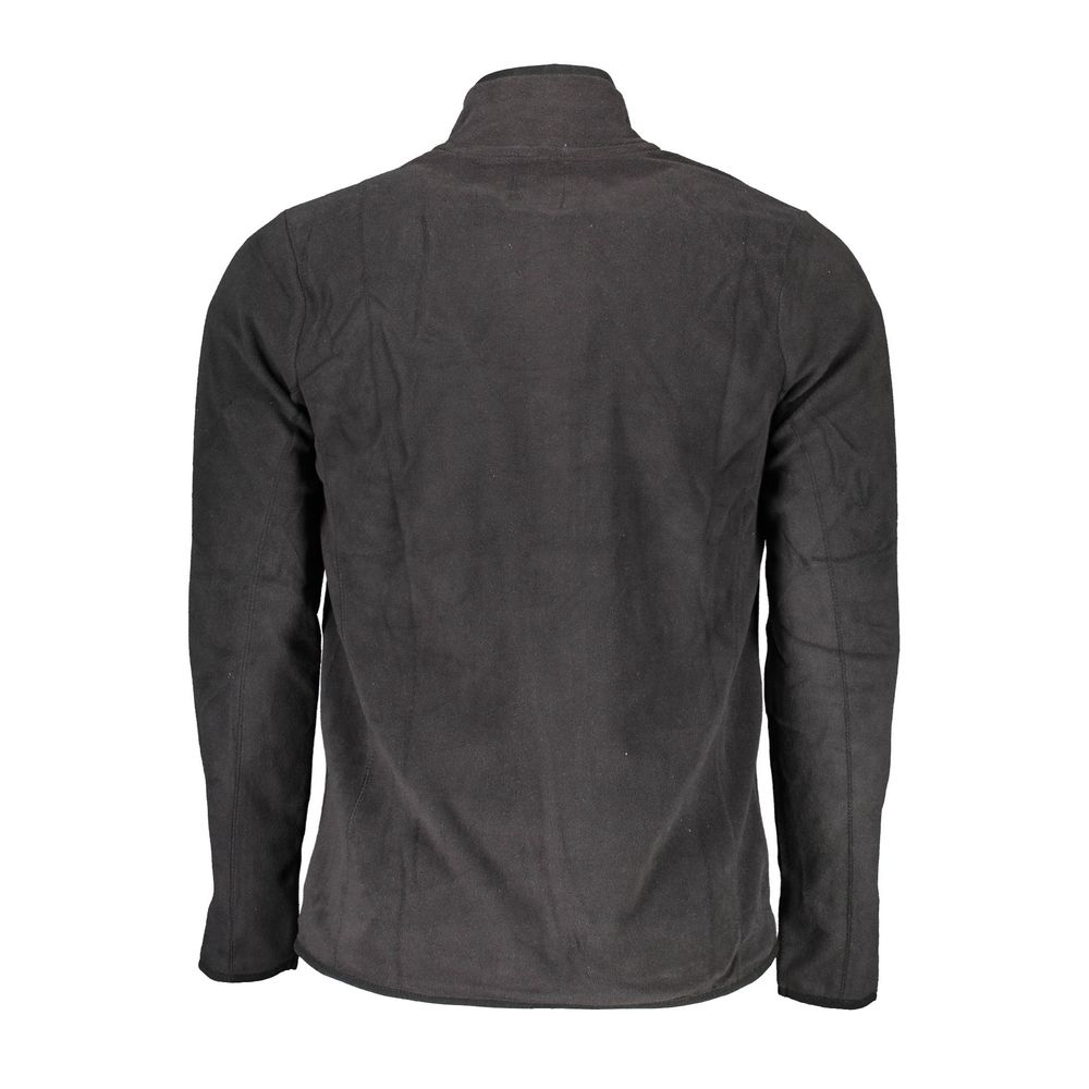 Black Polyester Sweatshirt