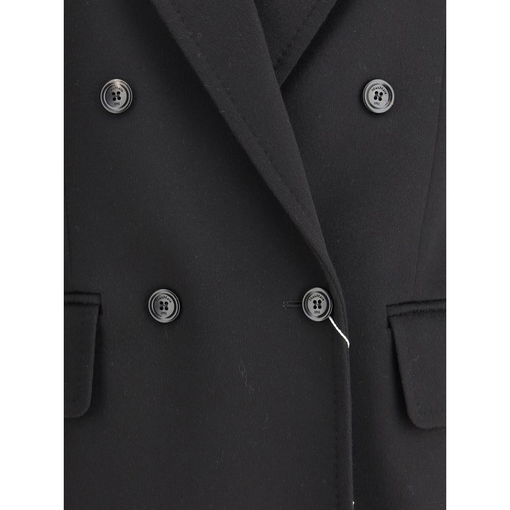 Black Camel Hair  Coat