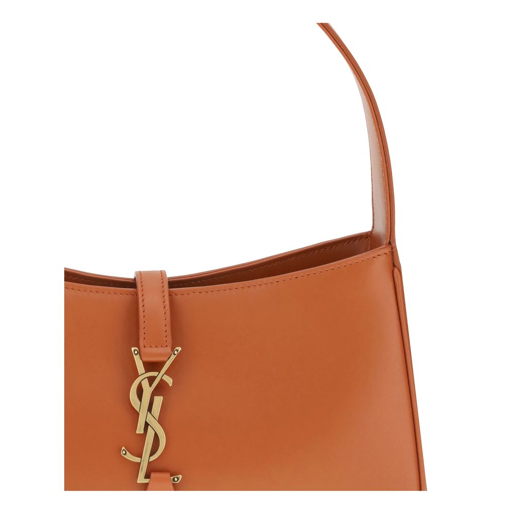 Orange Calf Leather Bos Taurus Shoulder Bag