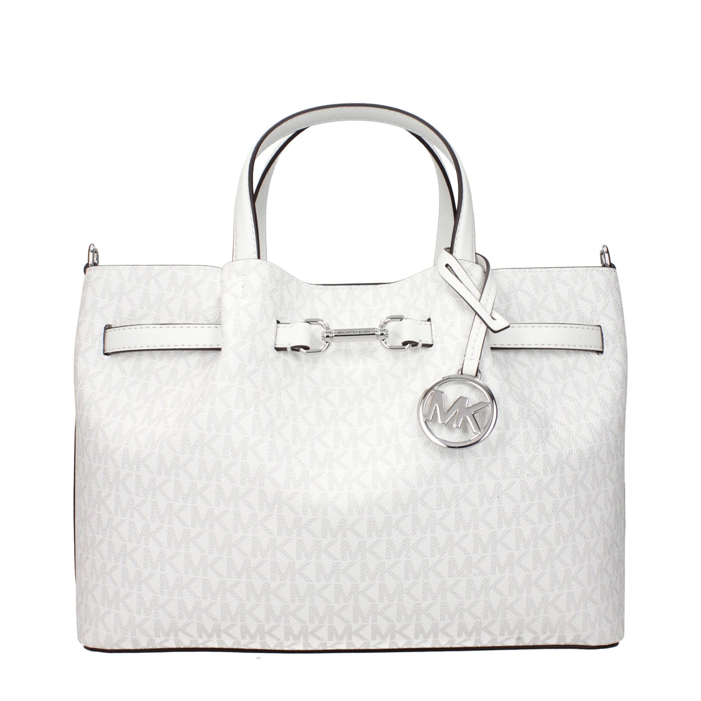 White Fabric Handbag