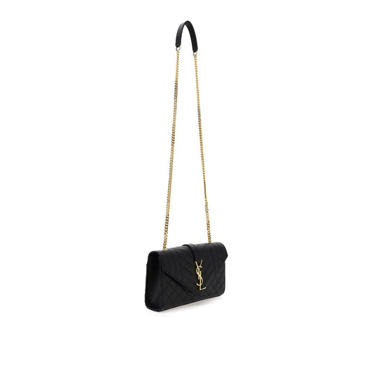 Black Calf Leather Bos Taurus Shoulder Bag